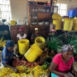 kurveproduktion gul lwdt weavers village